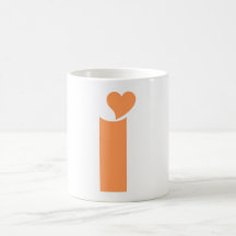 I para el alfabeto taza de café