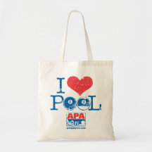 I piscina del corazón bolsas de mano