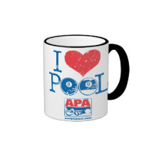 I piscina del corazón tazas de café
