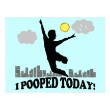 I Pooped hoy Postales