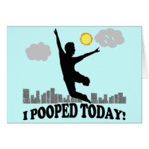 I Pooped hoy Tarjetón