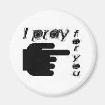 I pray fuero you Negro Imanes De Nevera