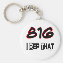 I representante ese código de área 816 llavero personalizado