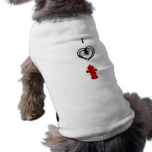 I ropa del mascota de Clipart de la boca de riego  Camisetas De Perro