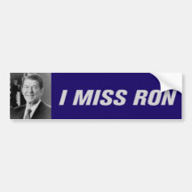 I Srta. Ron Bumpersticker Pegatina De Parachoque