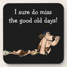 I Srta. segura The Good Old Days Posavasos De Bebida