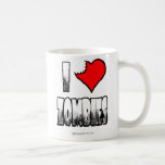 I taza de café de los zombis del corazón