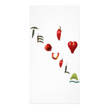I Tequila del corazón Tarjeta Con Foto Personalizada