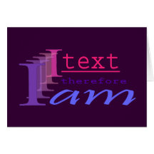 I texto, por lo tanto estoy tarjetón