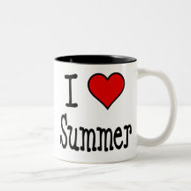 I verano del corazón taza de café