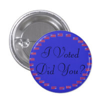 ¿I Voted le hizo? Pins