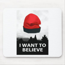 I want to believe - Barretina Tapetes De Ratón