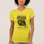 I want you for hip-hop army camisetas