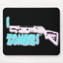 I ZOMBIS DE LA ESCOPETA ALFOMBRILLAS DE RATONES
