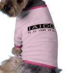 Iaido es camisetas de mascota