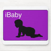 iBaby púrpura Alfombrilla De Ratón