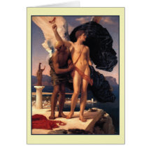 Ícaro y Daedalus de Frederick Leighton Felicitaciones