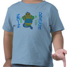 Ichiryu 2012 años del niño T del dragón Camiseta
