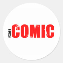 iCOMIC Etiquetas Redondas