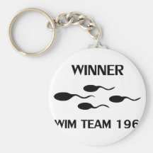 icono 1966 del equipo de natación del ganador llavero