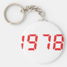 icono 1978 del rojo llaveros
