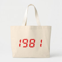 icono 1981 del rojo bolsa