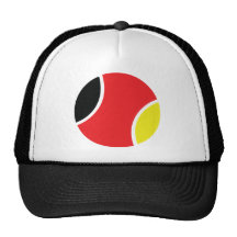 icono alemán de la pelota de tenis gorras de camionero