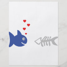 icono azul de los pescados del nekrophiliac tarjetas informativas