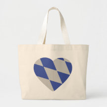 icono bávaro del corazón bolsa
