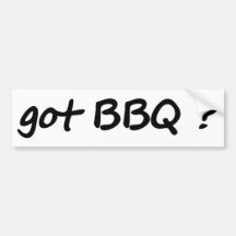 icono conseguido del Bbq Pegatina De Parachoque