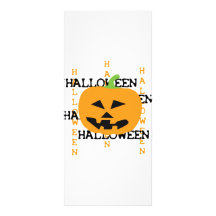 icono de Halloween de la calabaza Tarjetas Publicitarias