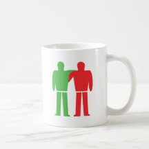 icono de la amistad tazas