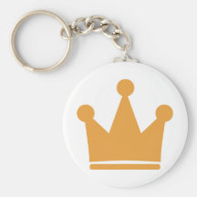icono de la corona del fiesta llaveros