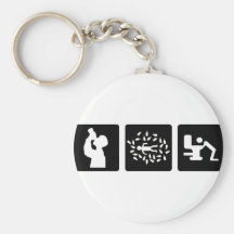 icono de la imagen del alcohol llavero