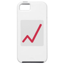 Icono de las estadísticas de la carta iPhone 5 Case-Mate cárcasa