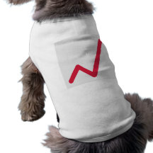 Icono de las estadísticas de la carta camisa de perro