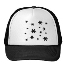 icono de los copos de nieve gorros bordados