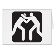 Icono de los luchadores tarjetas