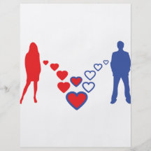 icono de los pares del amor tarjetones