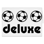 icono de lujo del fußball felicitaciones