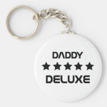 icono de lujo del papá llaveros