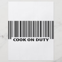icono de servicio del cocinero flyer personalizado