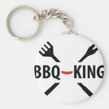 Icono del Bbq-Rey Llavero
