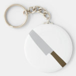 icono del cuchillo de cocina de los cocineros llaveros