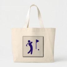 Icono del hotel del campo de golf bolsas