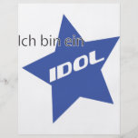 Icono del ídolo del ein del compartimiento de Ich Tarjeta Publicitaria