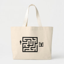 icono del laberinto del pub bolsas de mano