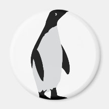 icono del pingüino iman de nevera
