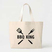 Icono del rey del Bbq Bolsa De Mano
