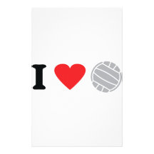 icono del voleibol papelería de diseño